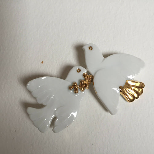 Broche Colombes | EMPREINTES Paris - EMPREINTES Paris