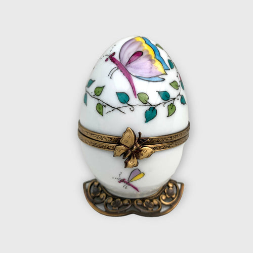 Boite à musique papillon blanc partition et violon | EMPREINTES Paris - EMPREINTES Paris