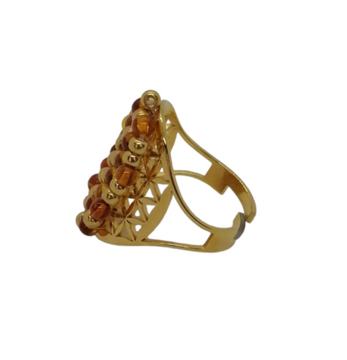 bague_ambre_solaire_refractions_en_chaines_rec_bijoux | EMPREINTES Paris - EMPREINTES Paris