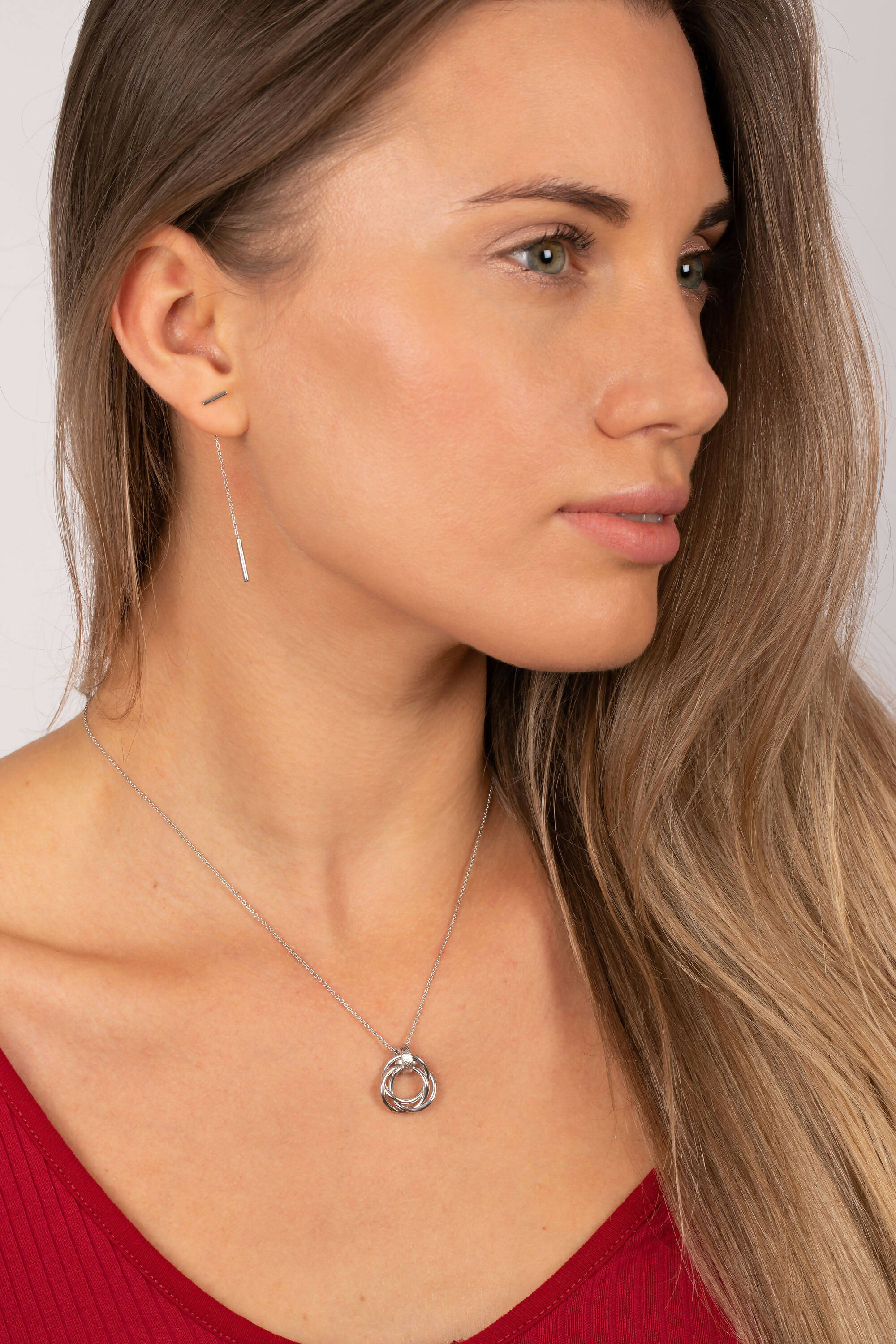 Collier Anneaux de Borromée petit modèle | EMPREINTES Paris