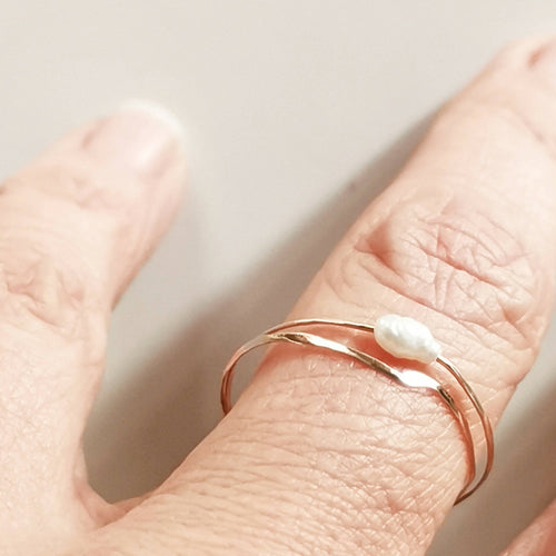 Bagues laiton Double JE | EMPREINTES Paris - EMPREINTES Paris