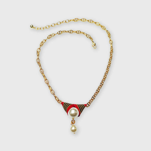Pendentif Galon rouge | EMPREINTES Paris - EMPREINTES Paris