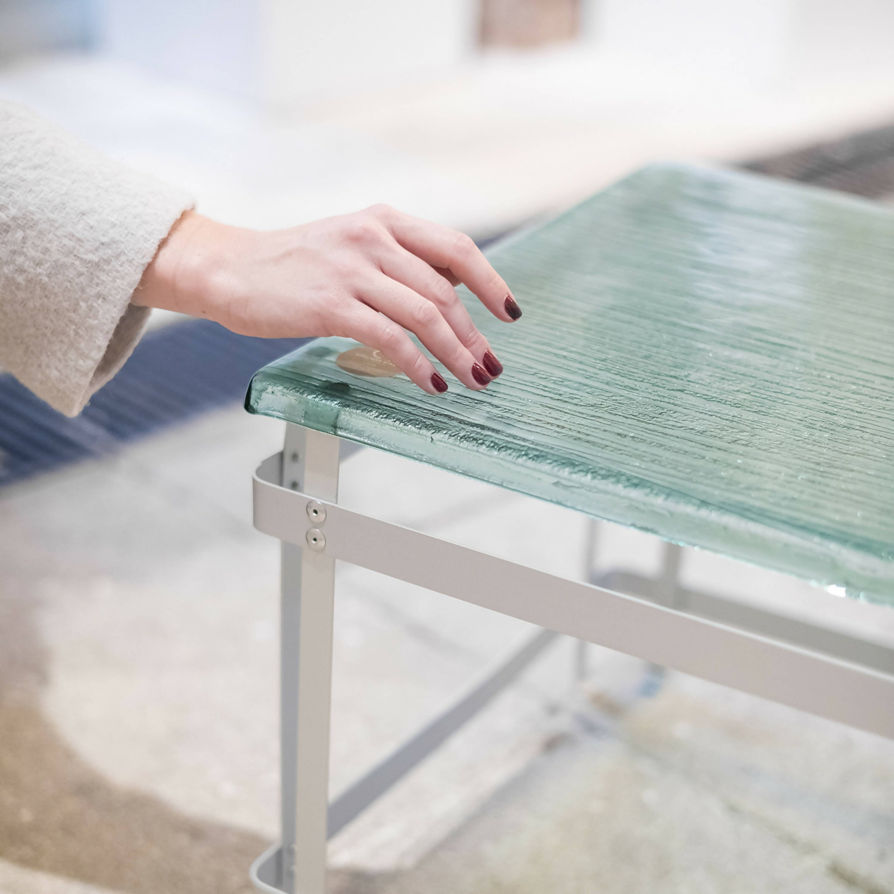 Table basse POTAGER verte | EMPREINTES Paris