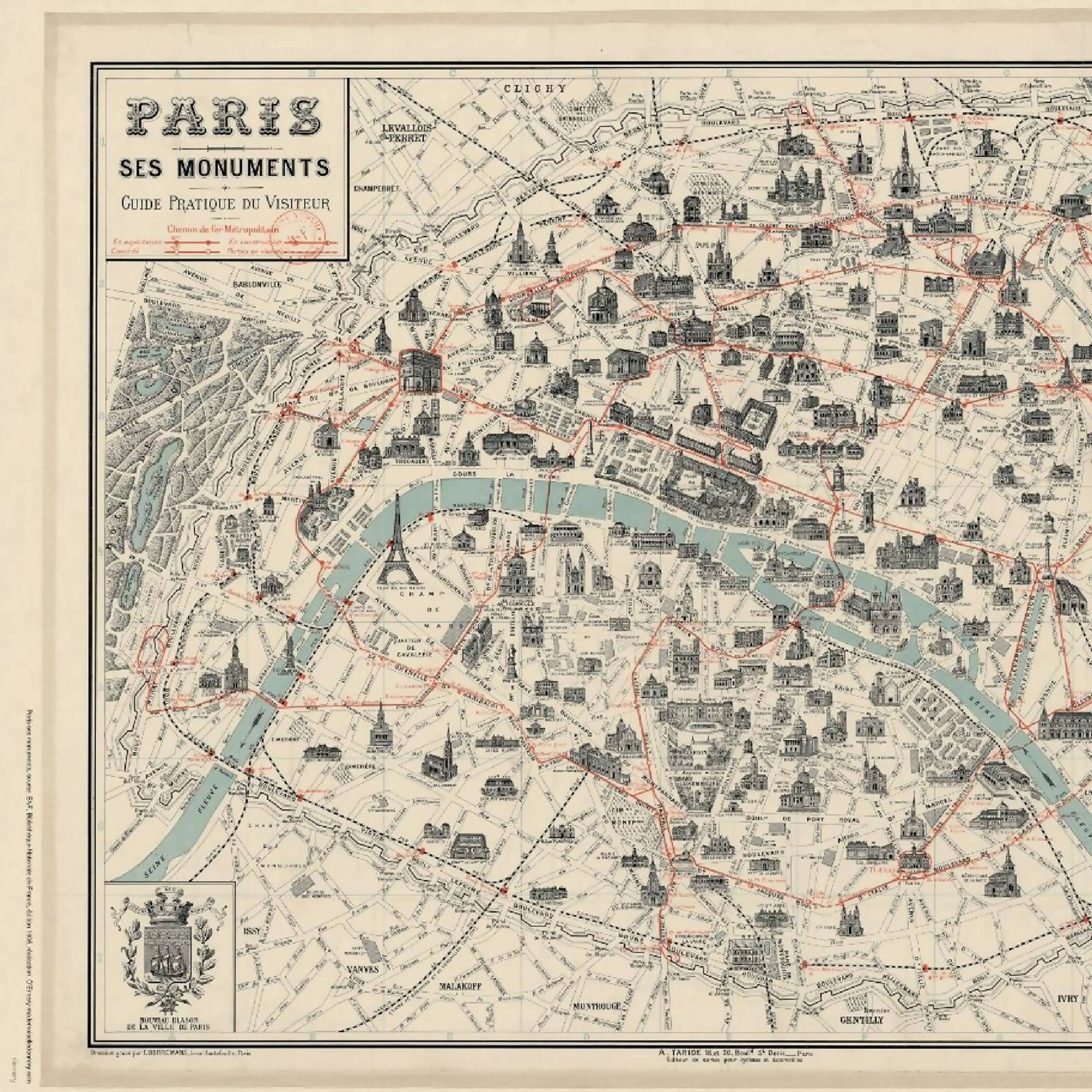 Nappe plan de Paris | EMPREINTES Paris | EMPREINTES Paris