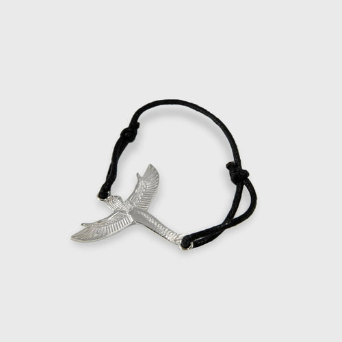 Bracelet Cordon Isis – L’envol argent | EMPREINTES Paris - EMPREINTES Paris