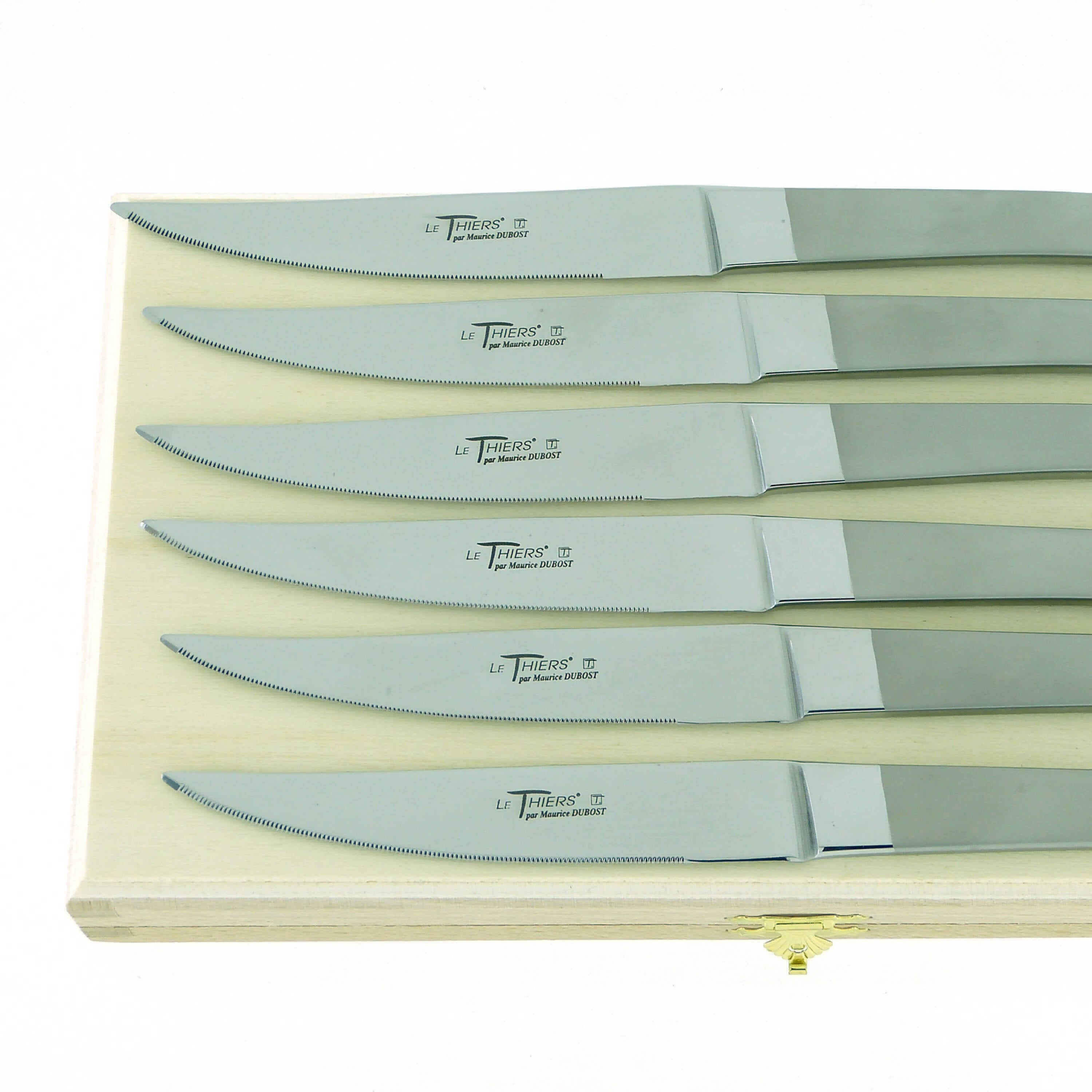 Coffret de couteaux de table Le Thiers Micro-billé | EMPREINTES Paris