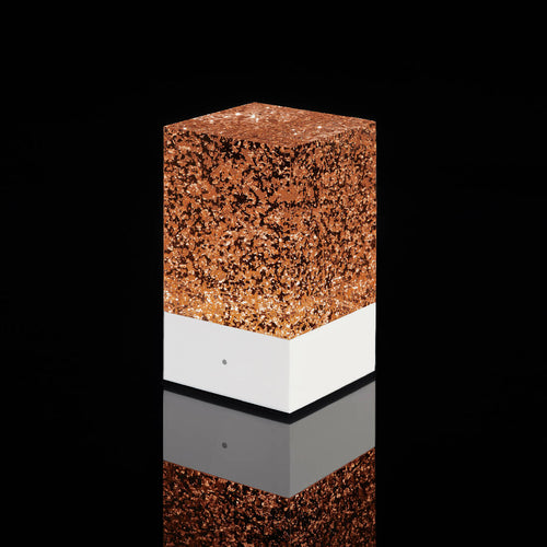 D-cüb Cuivre - socle bois | EMPREINTES Paris - EMPREINTES Paris