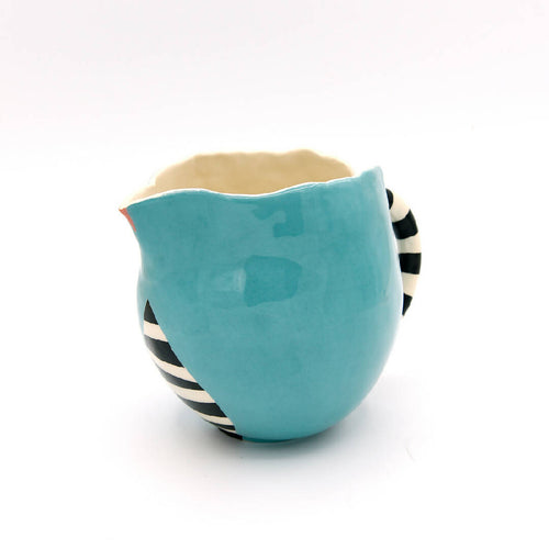 pichet_les_oiseaux_rayures_karine_lemery copie | EMPREINTES Paris - EMPREINTES Paris