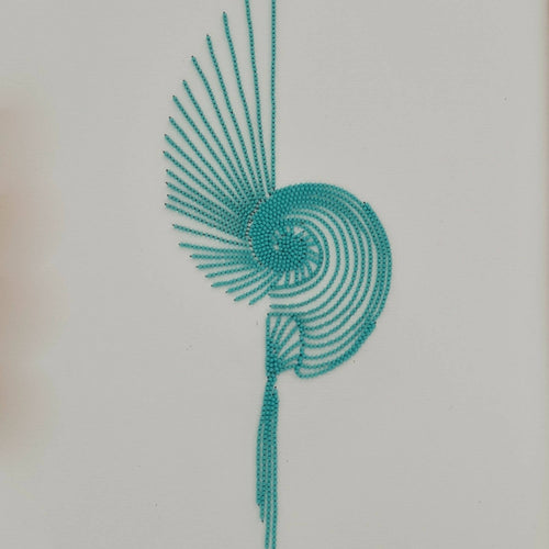 Tableau perlé Coquillage3 | EMPREINTES Paris - EMPREINTES Paris