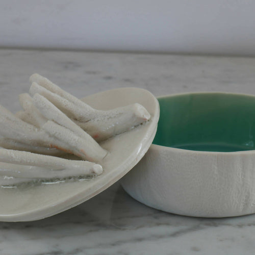Boîte en porcelaine coraux | EMPREINTES Paris - EMPREINTES Paris