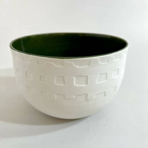 Saladier vert matcha Collection Quadrille | EMPREINTES Paris - EMPREINTES Paris