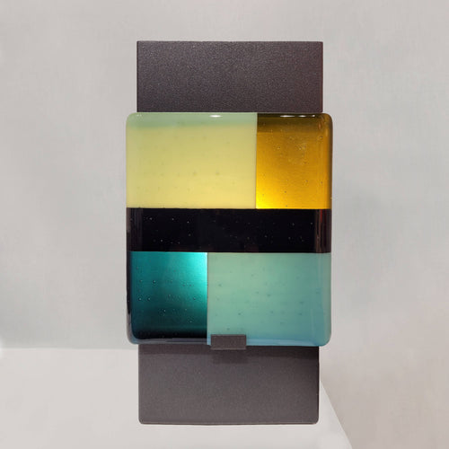 Lampe à poser Cube 28 Bleu | EMPREINTES Paris - EMPREINTES Paris