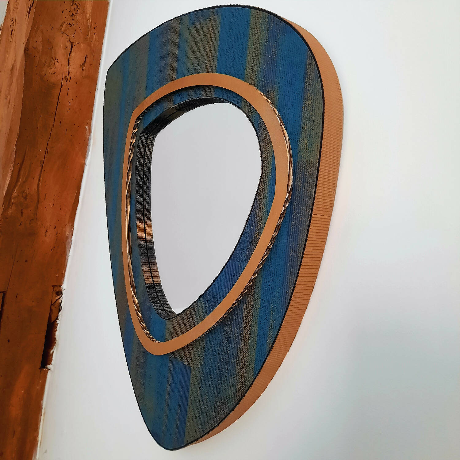 Miroir esprit CALDER bleu | EMPREINTES Paris