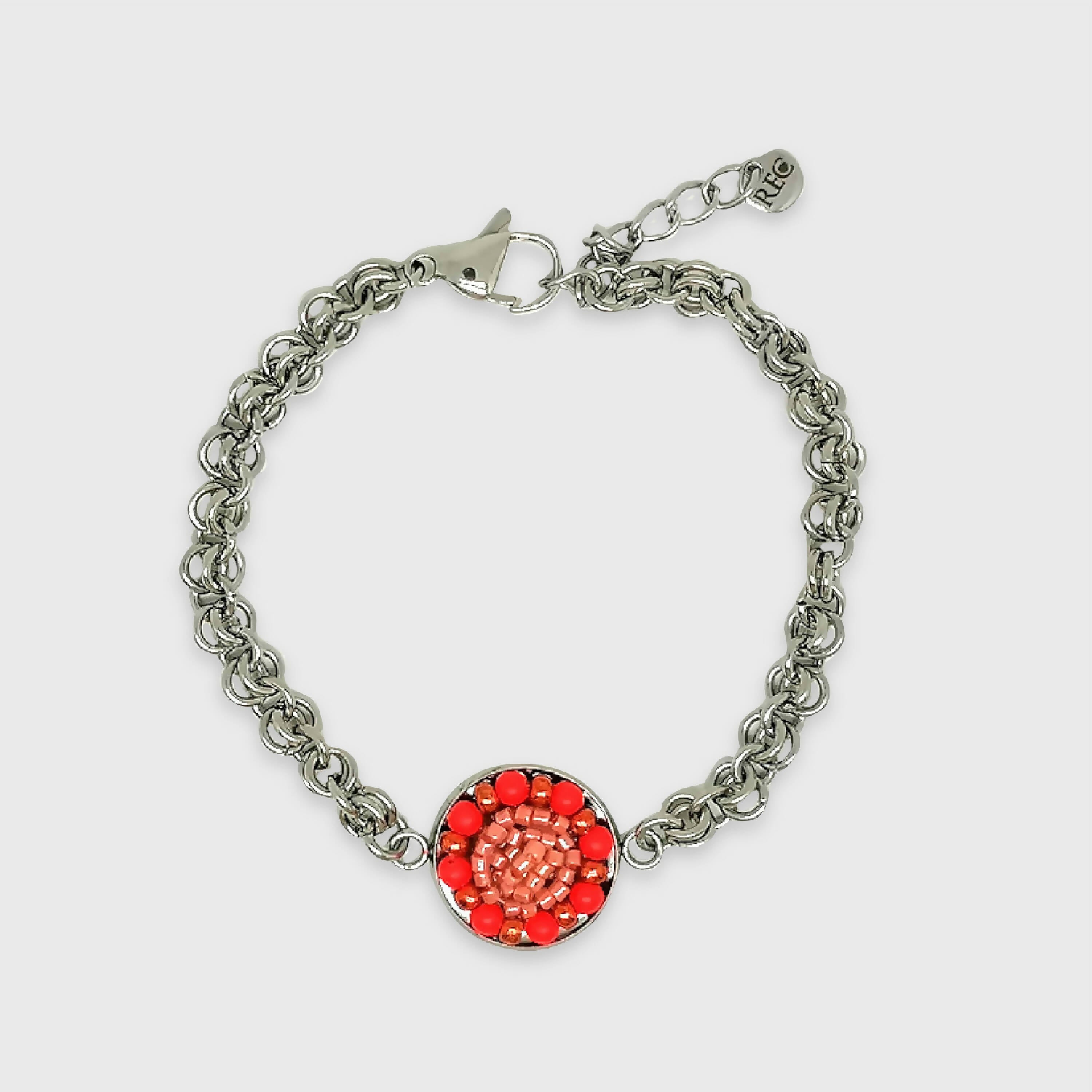 Bracelet Rosace orange | EMPREINTES Paris