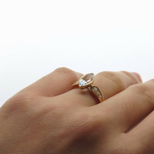 Bague Face à Face Navette | EMPREINTES Paris - EMPREINTES Paris