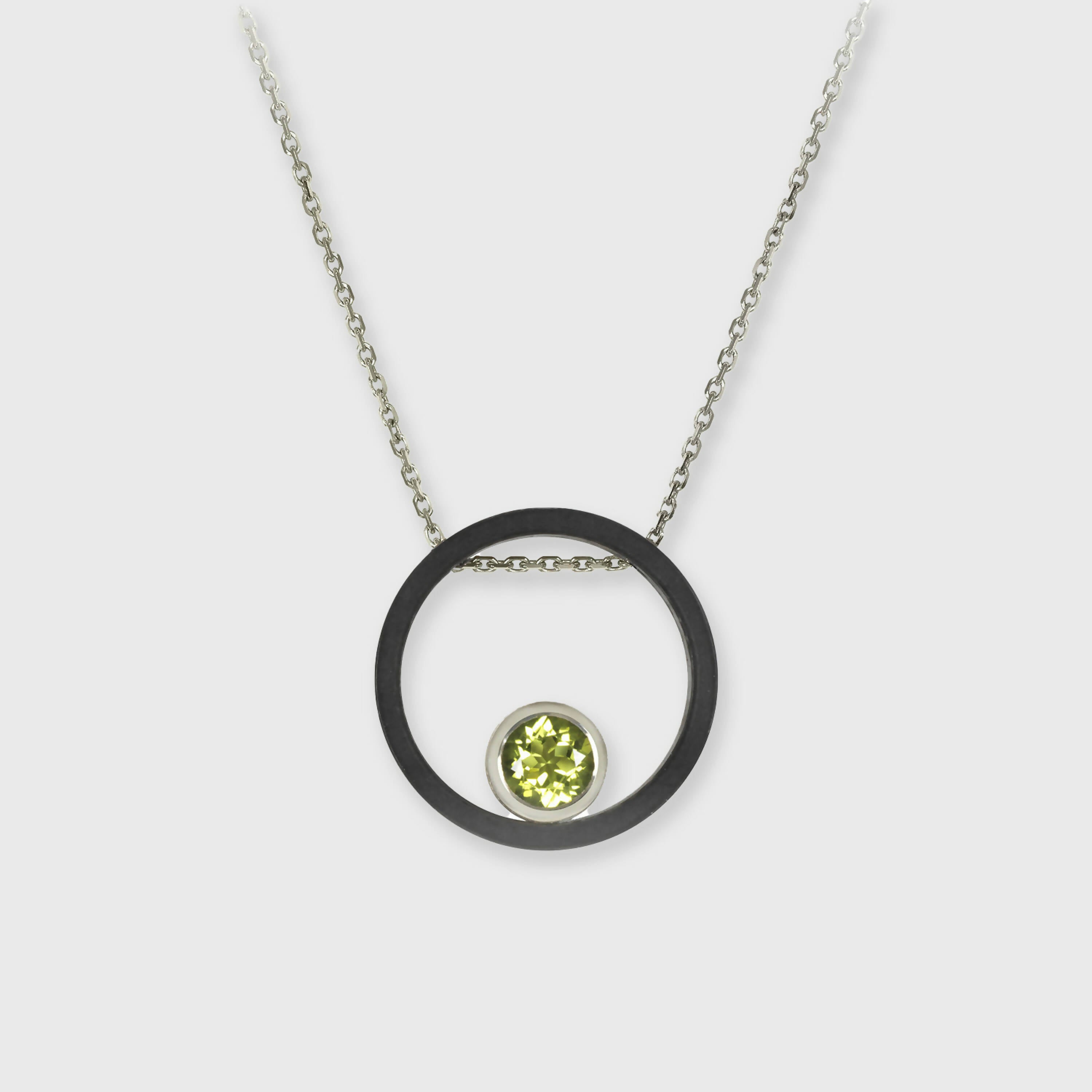 Collier Cercle Carbone | EMPREINTES Paris