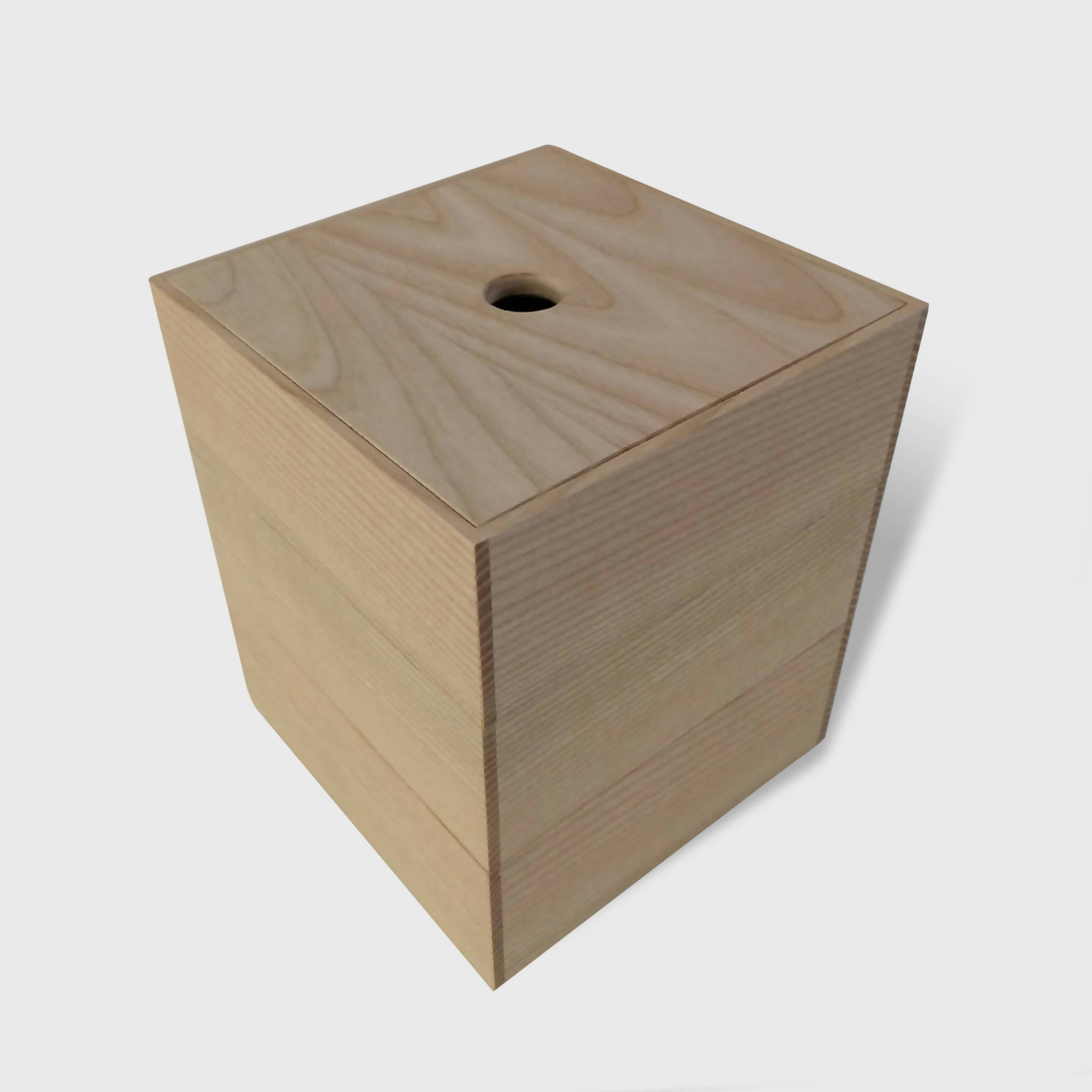 Ensemble de trois Boîtes Hako - Format Carré - Décor Rose | EMPREINTES Paris