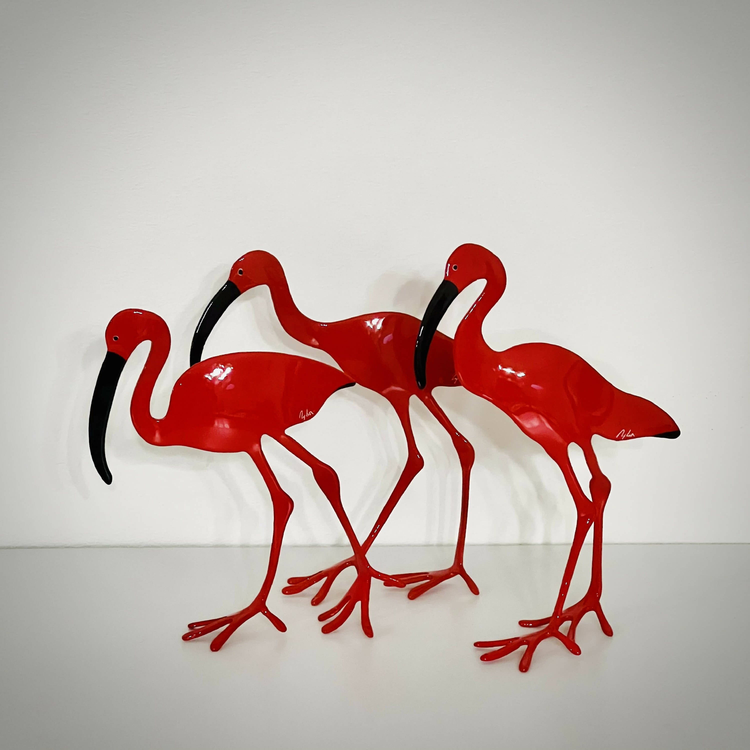 Sculpture Ibis Rouge - Trio | EMPREINTES Paris | EMPREINTES Paris