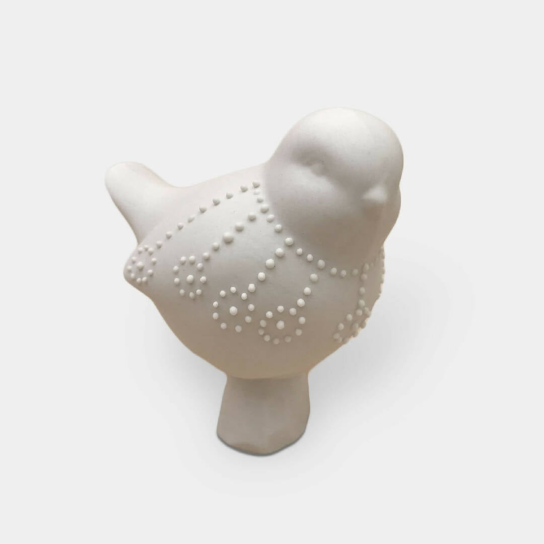 Petit oiseau porcelaine, motif picots 5 | EMPREINTES Paris | EMPREINTES Paris