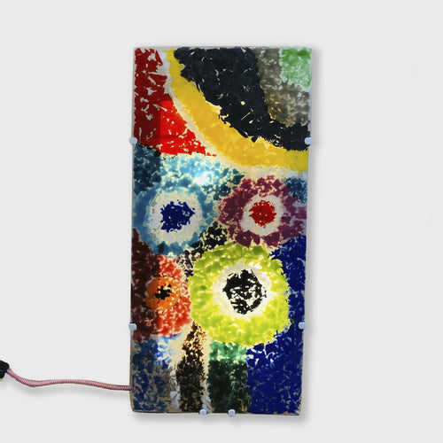 Tableau lumineux en verre Des ronds dans l'eau | EMPREINTES Paris - EMPREINTES Paris