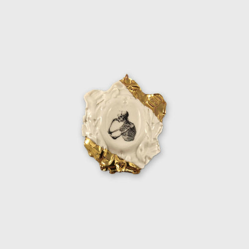 Broche Camay Squelette I, collection Histoire naturelle | EMPREINTES Paris - EMPREINTES Paris