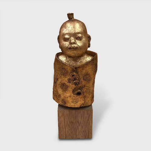 Sculpture APOO doré Petit Moine | EMPREINTES Paris - EMPREINTES Paris