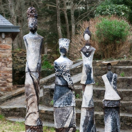 Sculpture raku Warm | EMPREINTES Paris - EMPREINTES Paris