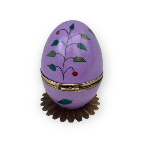 boite_a_musique_violette_decor_oiseau_chardonneret_bleu_et_orange_cadeau_dun_souvenir_precieux | EMPREINTES Paris - EMPREINTES Paris