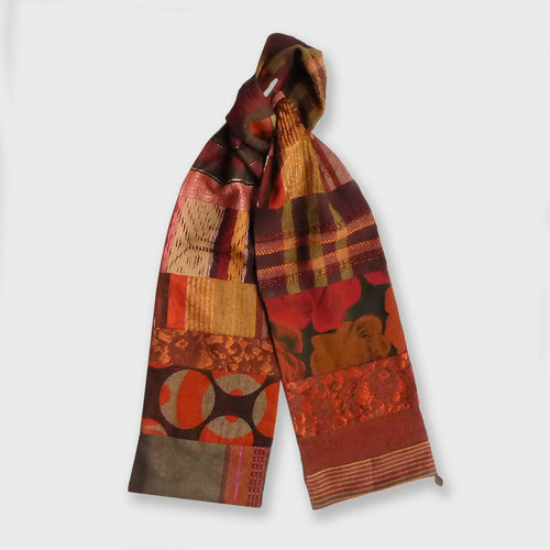 Écharpe intemporelle femme-brique | EMPREINTES Paris - EMPREINTES Paris