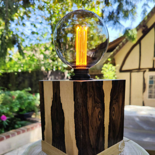 Lampe Bois ziricote Ebéniste Dupetit Thouars | EMPREINTES Paris - EMPREINTES Paris