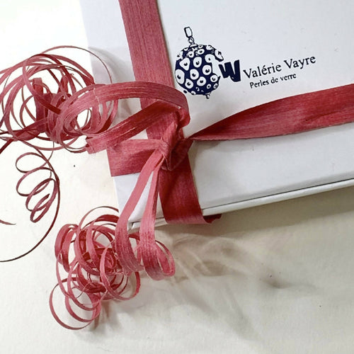 Bracelet bleu en verre dépoli | EMPREINTES Paris - EMPREINTES Paris