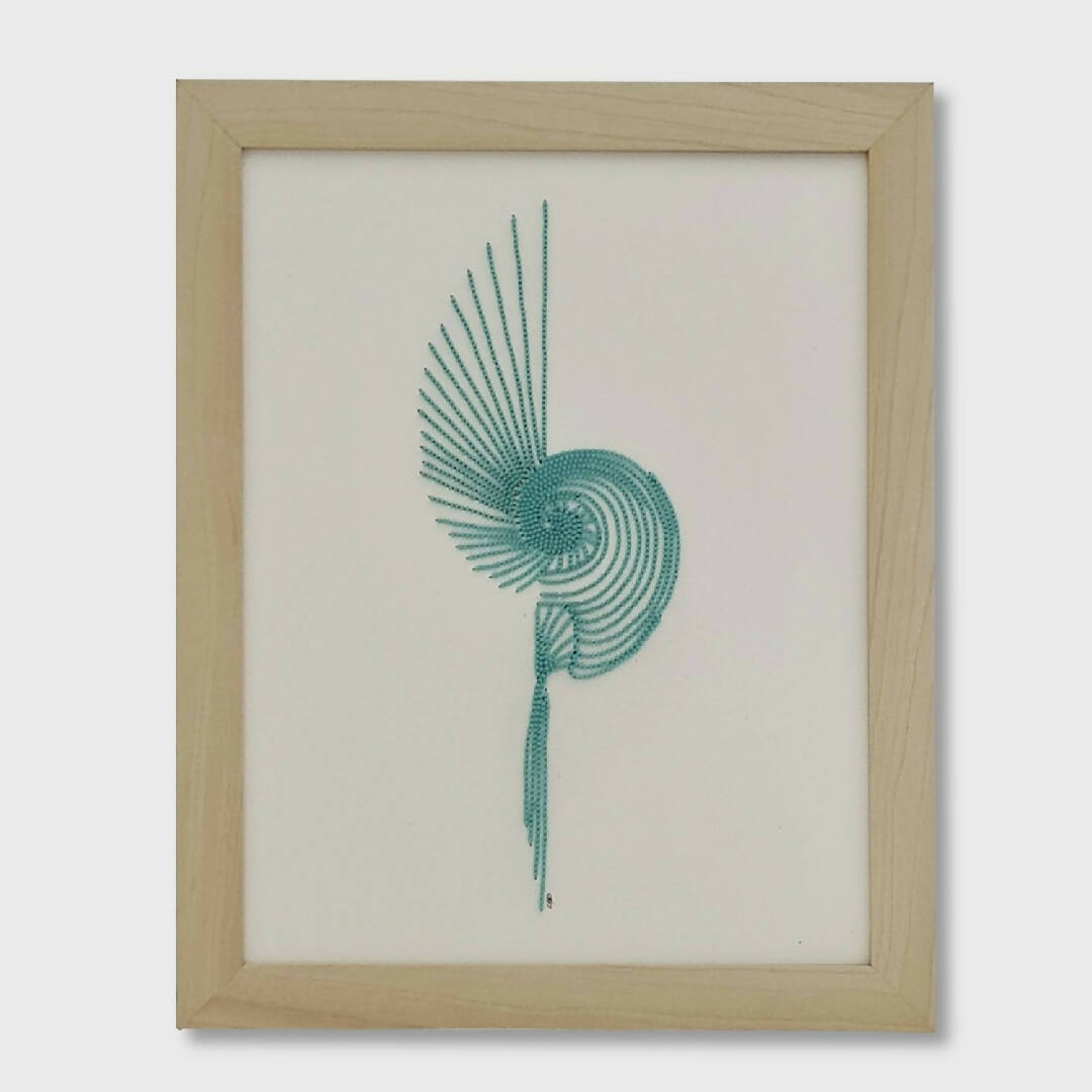 Tableau perlé Coquillage3 | EMPREINTES Paris