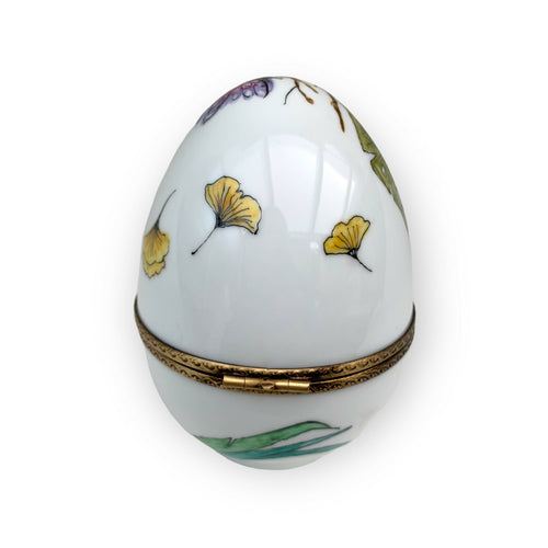 Oeuf musical blanc chat gris | EMPREINTES Paris - EMPREINTES Paris