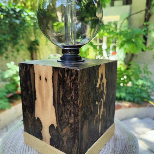 Lampe Bois ziricote Ebéniste Dupetit Thouars | EMPREINTES Paris - EMPREINTES Paris