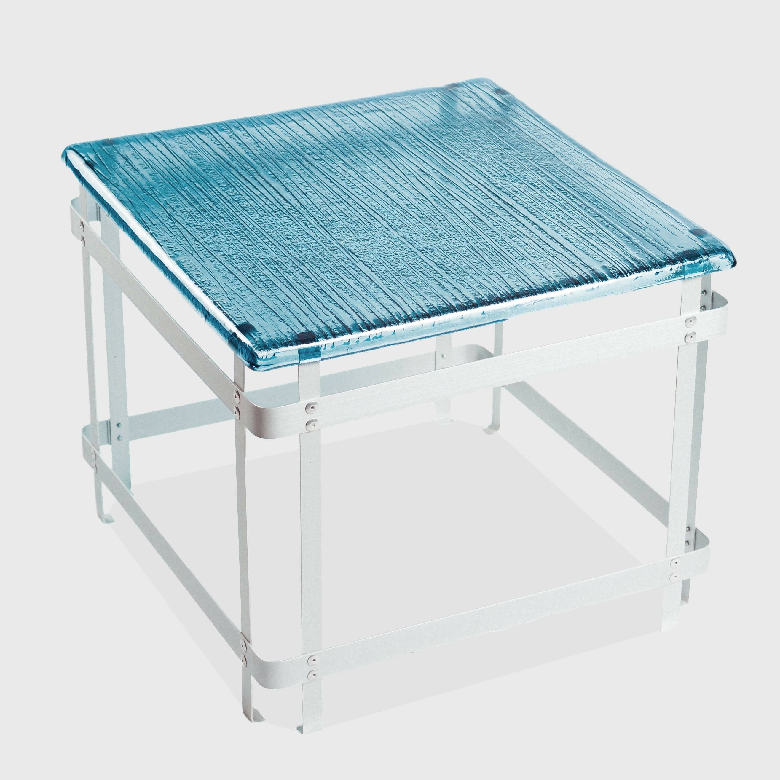Table basse POTAGER bleue | EMPREINTES Paris