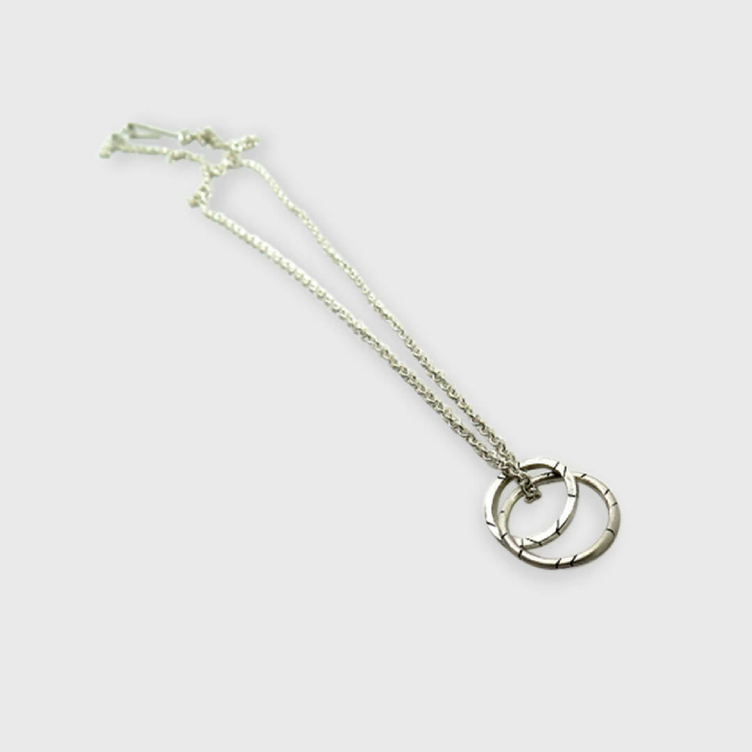 Collier deux anneaux pour homme | EMPREINTES Paris