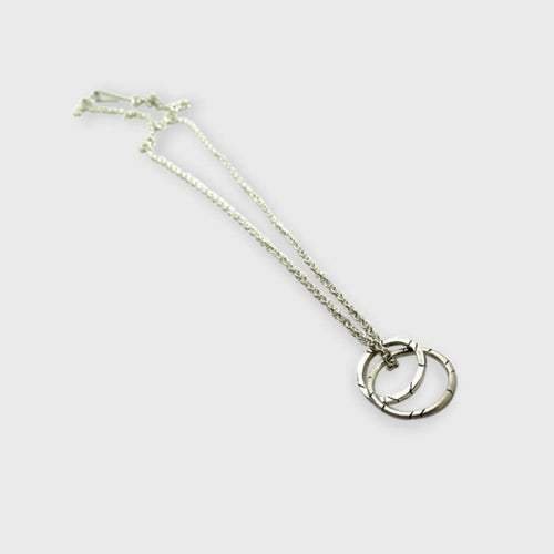 Collier deux anneaux pour homme | EMPREINTES Paris - EMPREINTES Paris