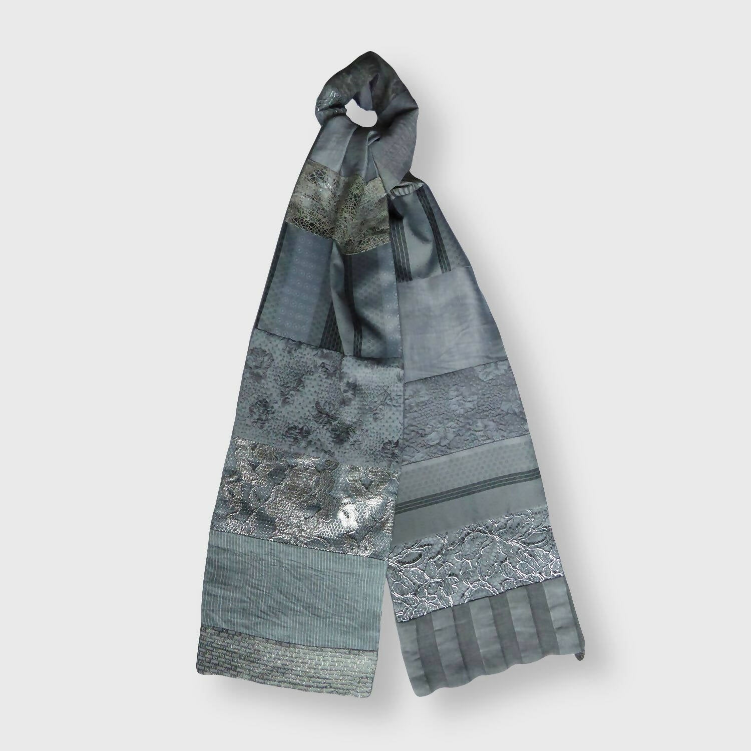 Écharpe bijou -Précieux gris | EMPREINTES Paris