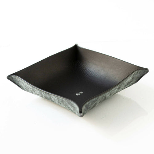 Vide poche en cuir noir | EMPREINTES Paris - EMPREINTES Paris