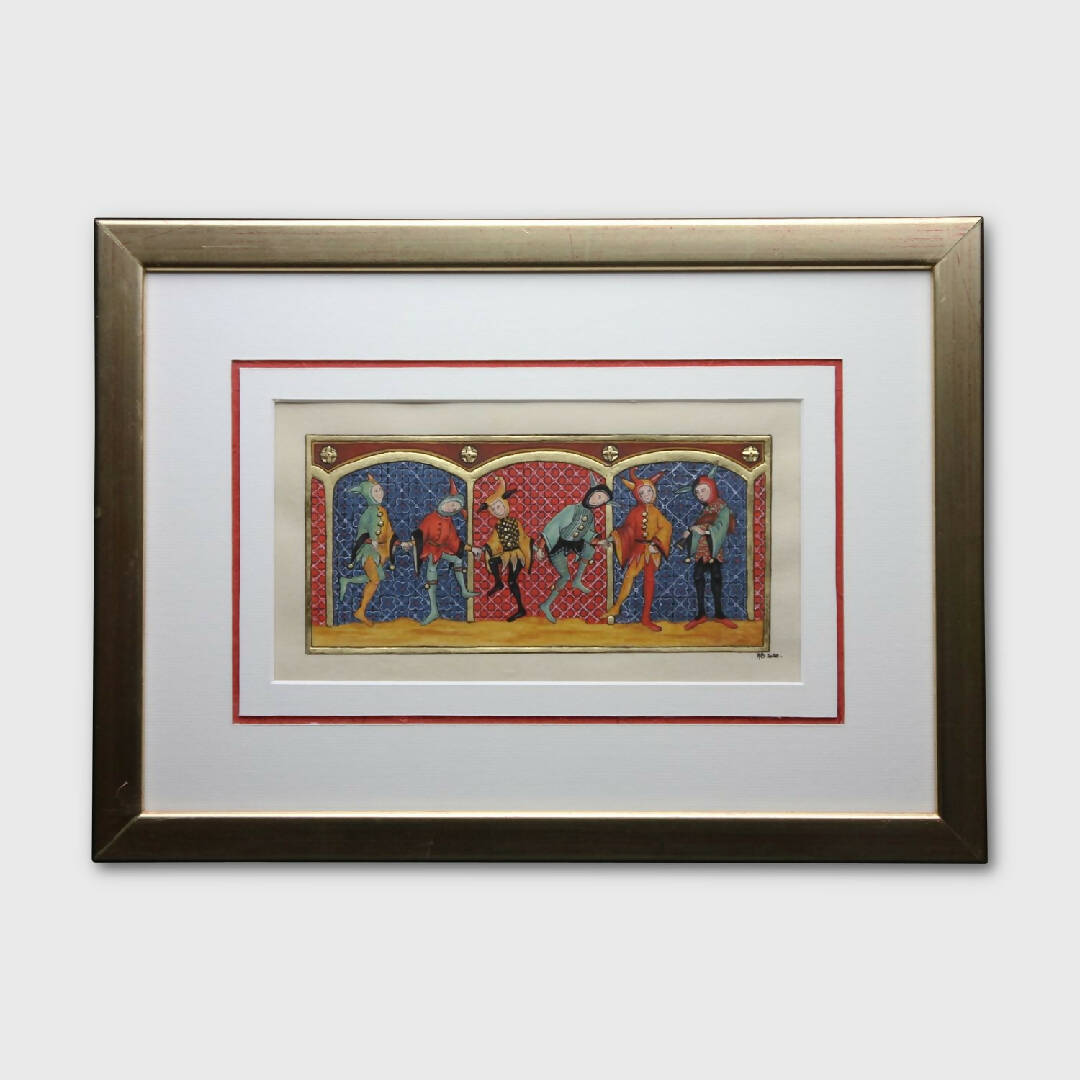 Enluminure Les fous | EMPREINTES Paris