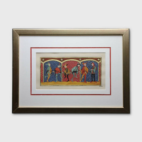 Enluminure Les fous | EMPREINTES Paris - EMPREINTES Paris