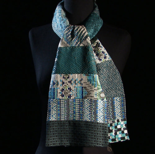 echarpe_hivernale_femme_camaieu_bleu_maya_hochman | EMPREINTES Paris - EMPREINTES Paris