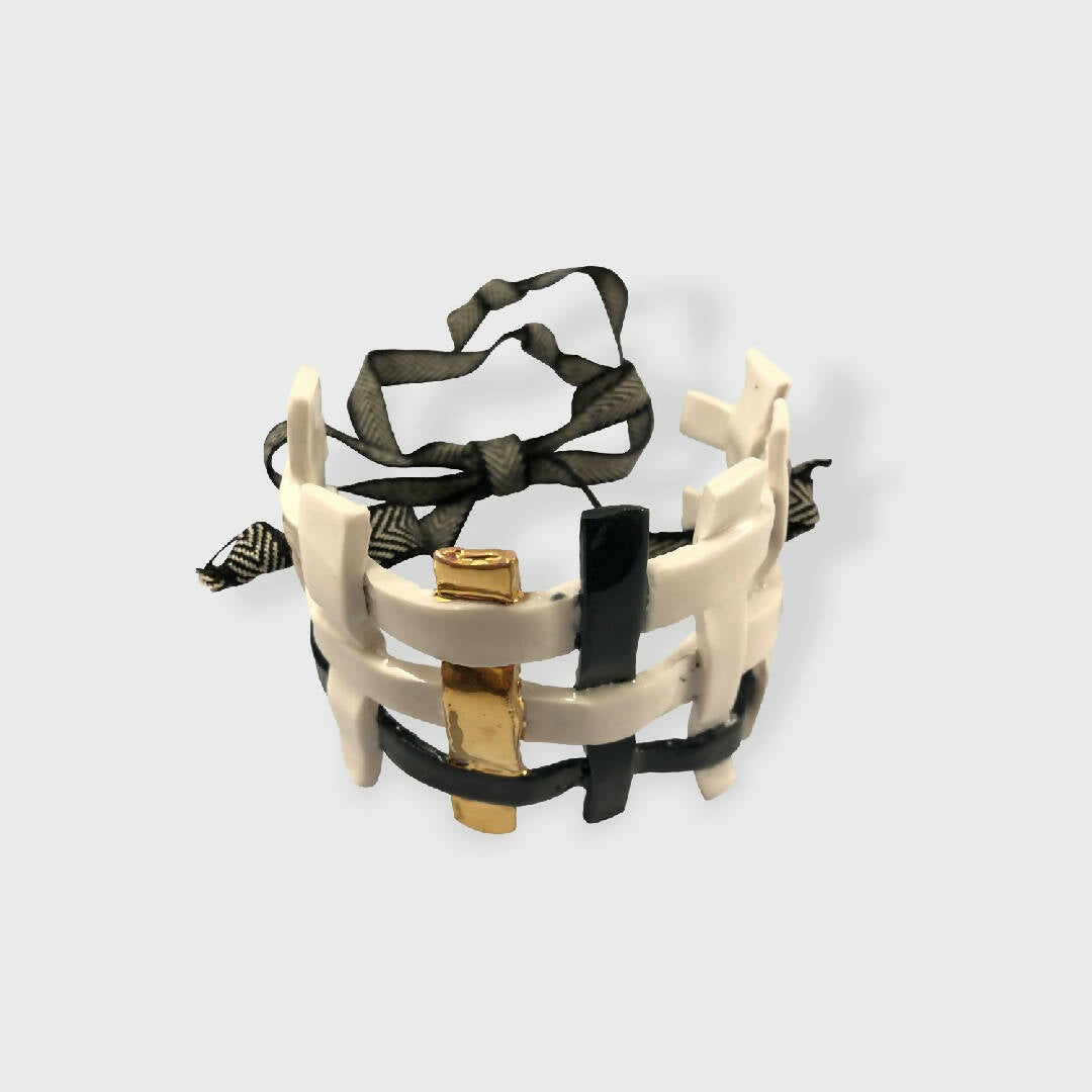 Bracelet manchette Collection Tissé | EMPREINTES Paris