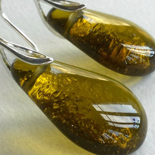 Boucles d'oreilles Gouttes Chartreuse | EMPREINTES Paris - EMPREINTES Paris