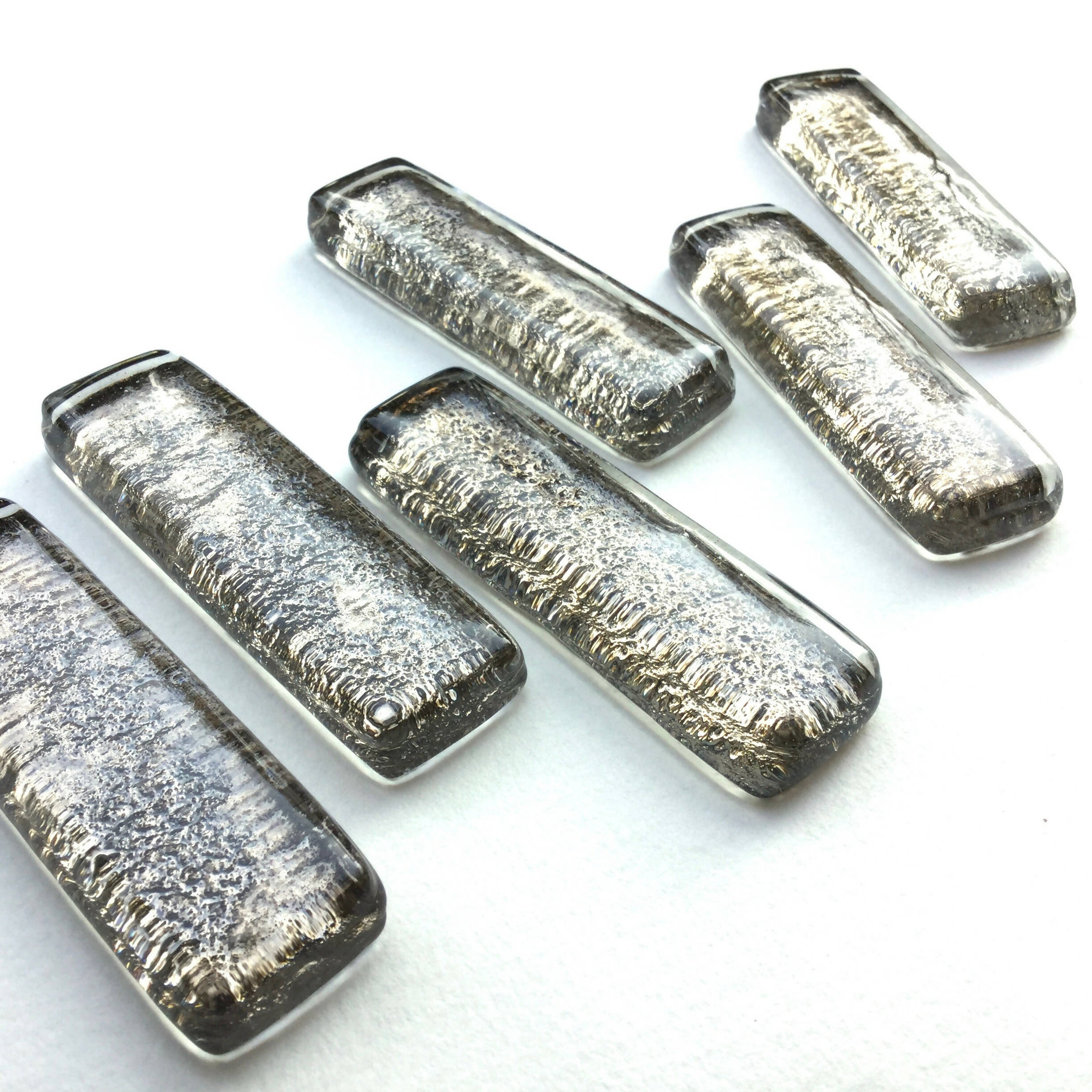 Coffret de 12 porte-couteaux barrettes argenté | EMPREINTES Paris