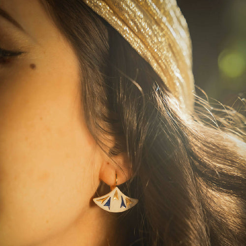 Dormeuses Papyrus GM marine | EMPREINTES Paris - EMPREINTES Paris