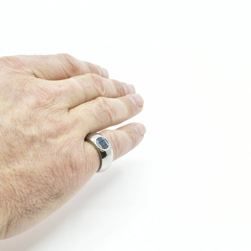 Bague titane et Molaire de Mammouth | EMPREINTES Paris - EMPREINTES Paris