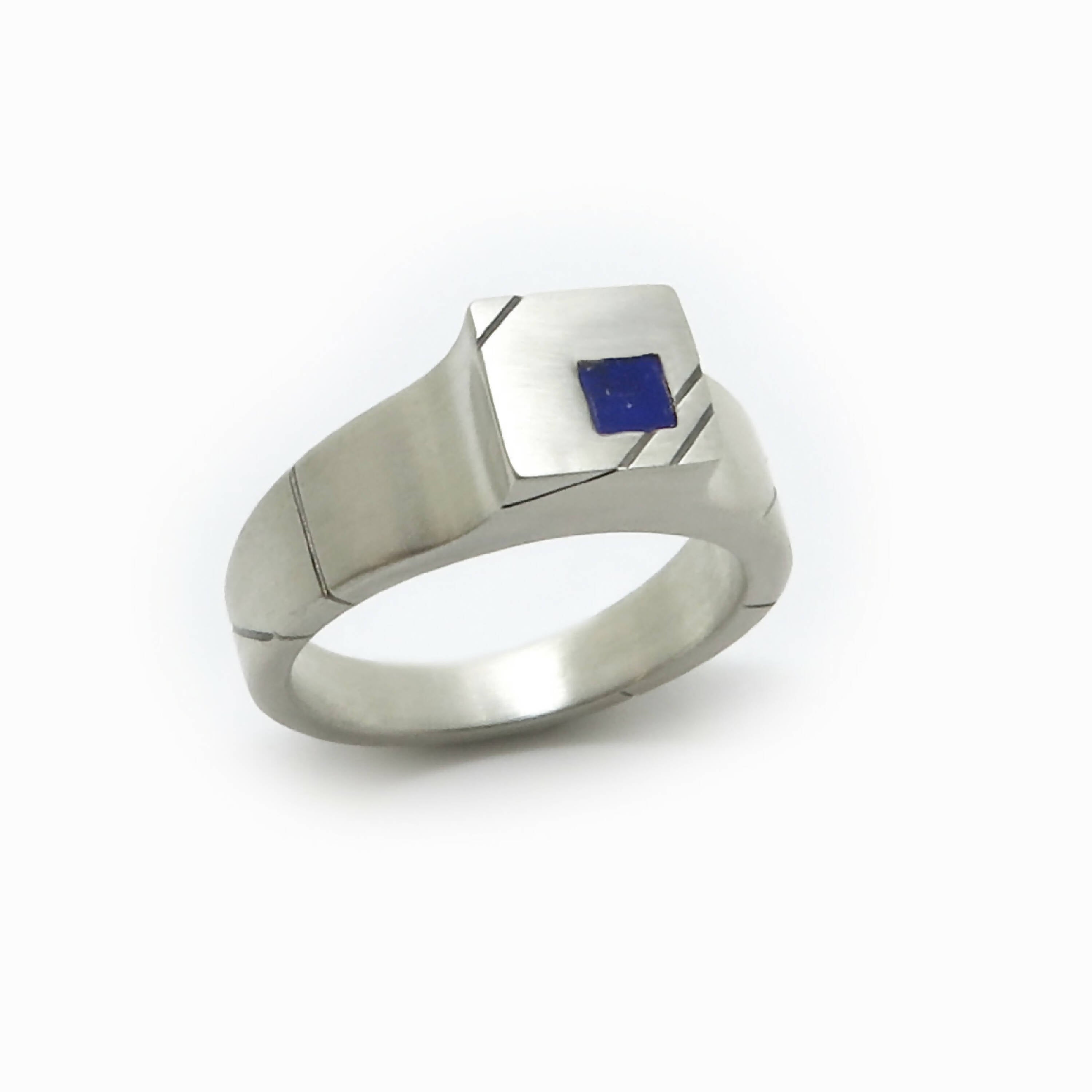 Chevalière Lapis Lazuli | EMPREINTES Paris