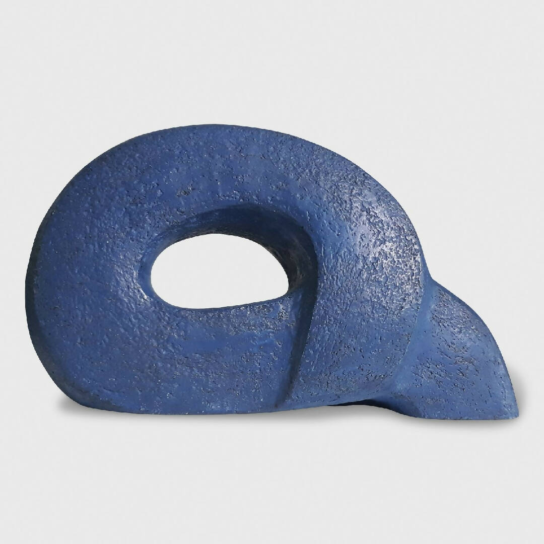 Sculpture abstraite en grès Le repli | EMPREINTES Paris