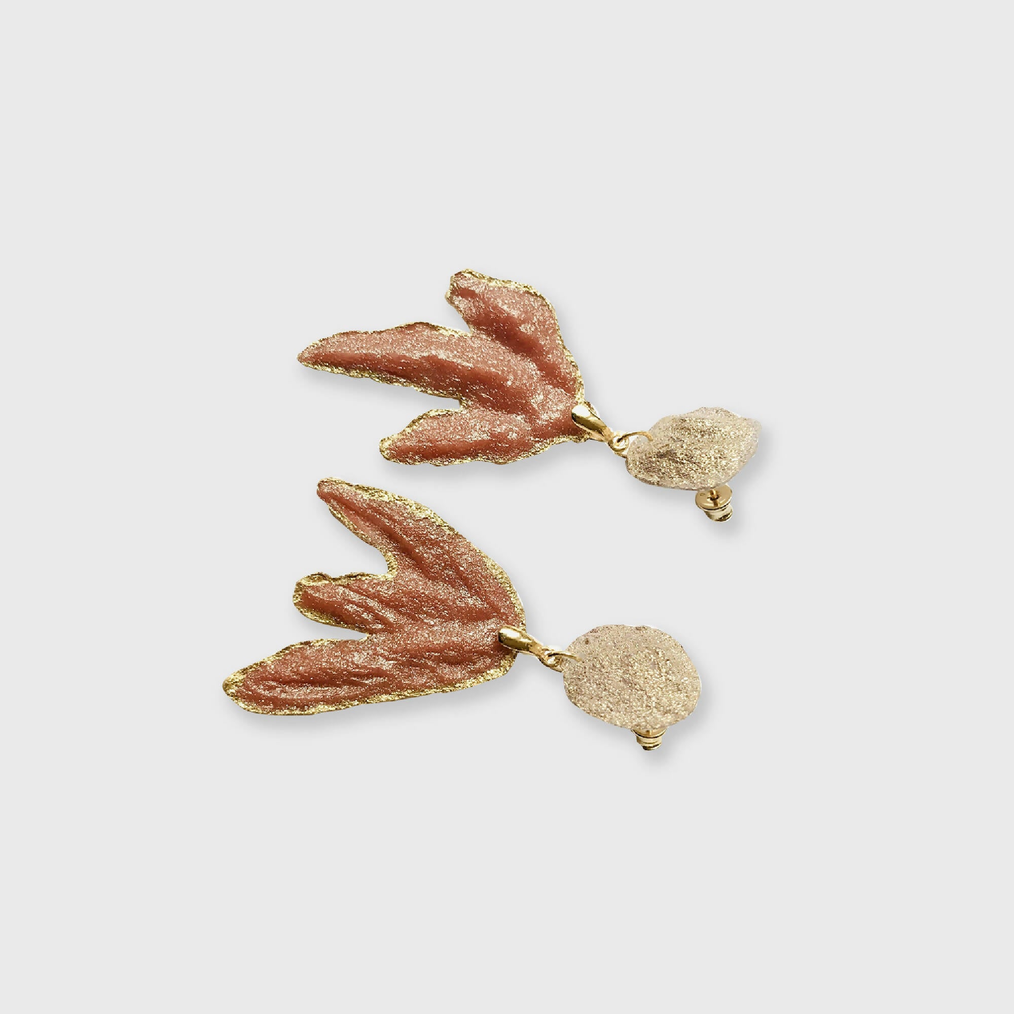 Boucles Sable feuille d